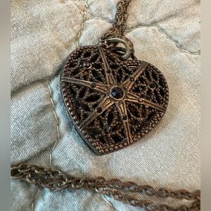 Intricately made Heart Pendant Necklace